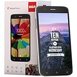 RCA Q1 4G LTE, 16GB, Unlocked Dual SIM Cell Phone, Android 6.0 - Black