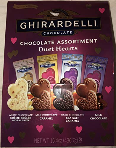 Ghirardelli Chocolate Assortment Duet Hearts