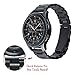 Cbin Quick Release Bracelet - Width 16mm / 18mm / 20mm / 22mm / 24mm Stainless Steel Strap Wrist Band Replacement Watch Bands (Black, 24mm)