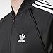 adidas Originals Men's Superstar Track Jacket, Black, Large