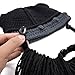 Beard Head Viking Looter Beard Beanie - Funny Knit Horned Hat w/Fake Beard Black