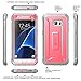 SUPCASE Unicorn Beetle Pro Series Case Designed for Galaxy S7 Edge, Full-Body Rugged Holster Case Without Built-in Screen Protector for Samsung Galaxy S7 Edge (2016 Release) (Pink/Gray)