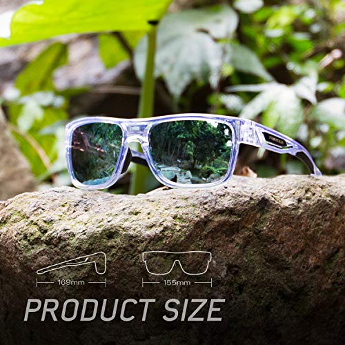 Torege Polarized Sports Sunglasses For Man Women Cycling Running Fishing Golf Tr90 Unbreakable Frame Tr12 Wanderer Black Grey G Acquasystembrasil Com Br