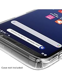 Galaxy S9 Protector de visualización (Case Friendly, Paquete de 2), iQ escudo Liquidskin cobertura completa Protector de visualización para Galaxy S9 HD transparente antiburbujas película
