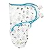 Swaddle Blanket Adjustable Infant Baby Wrap Set 3 Pack Unicorn Rainbow Cupcake
