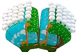 Reusable Food Pouch (50 Pack, 5 oz) Baby Food Friendly with Leak Proof Double Zipper - Yaya Pouch