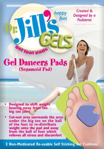 Dr. Jill'sGel Dancer's Pads - Set's Left/Right Pads (Thick)