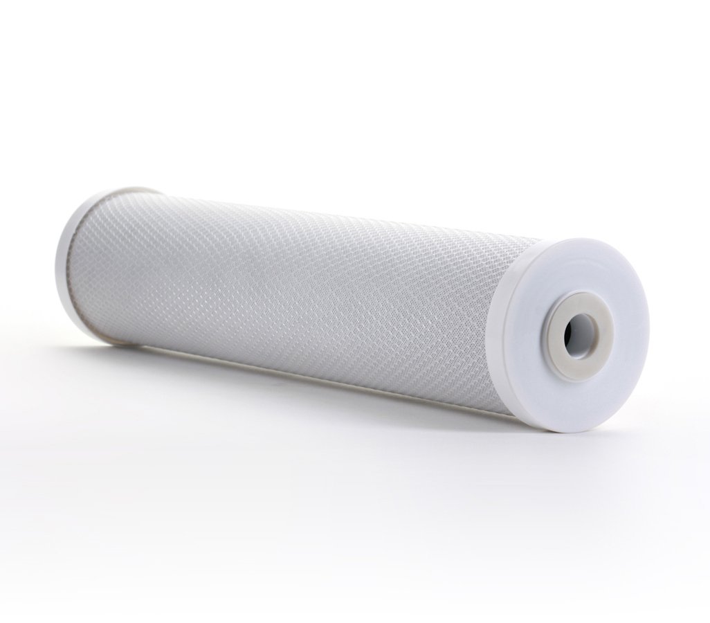 Hydronix CB-45-2005 Whole House, Commercial & Industrial NSF Coconut Carbon Block Water Filter, 4.5