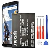 Replacement Battery Compatible with Motorola Google Nexus 6 XT1100 XT1103 EZ30 with Installation Tools