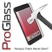 tzumi ProGlass Screen Protector for iPhone 6 7 8 – Premium High Definition Tempered Glass with Easy Application and Cleaning Kit for High-Definition Clarity, Screen Protection and Scratch-Resistance