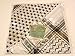 Black Palestine Shemagh Arab Head Scarf Authentic Hata LT-NO