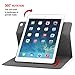 iPad Air 2 Case - Poetic iPad Air 2 Case [DuraBook Series] - Slim 360 Degree Rotary Standing Case for Apple iPad Air 2 Black (3 Year Manufacturer Warranty from Poetic)