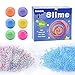 AUNOOL Fluffy Slime - 10 OZ Fluffy Floam Slime Putty with Cool Textures, Super Soft Non Sticky Smell Scented Stress Relief Toy for Kids (6 Pack)