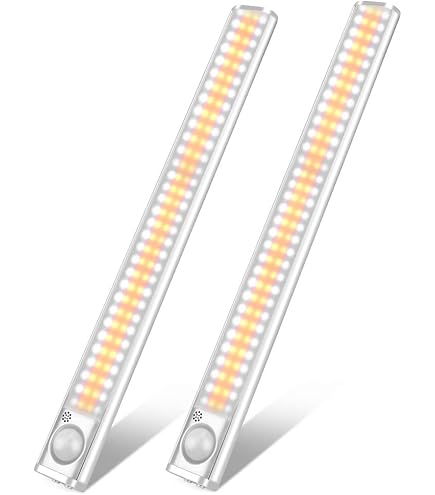 60 LED Closet Lights Battery Powered, BLS Super Bright Under Cabinet