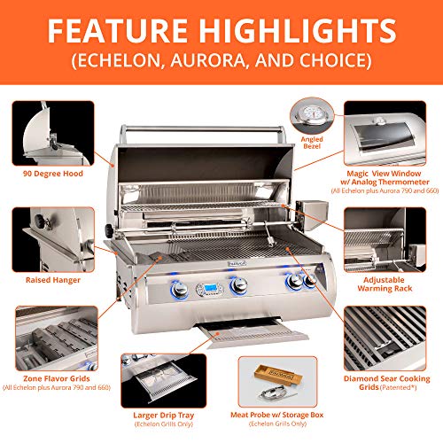 Fire Magic Aurora A660i 30-inch Built-in Natural Gas Grill With