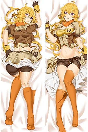 Funky Store RWBY Yang Xiao Long Pillow Case Pillowcase Manga Cosplay (59 inch x 19.6 inch) (Xiaolong-1)