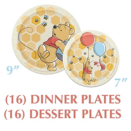 Classic Winnie the Pooh Baby Shower or Birthday Party Supplies, Winnie