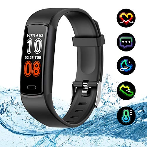 Kirlor Fitness Tracker,Activity Tracker Watch with Heart Rate Blood Pressure Monitor,Waterproof IP68 Kirlor Fitness Tracker,Activity Tracker Watch with Heart Rate Blood Pressure Monitor,Waterproof IP68