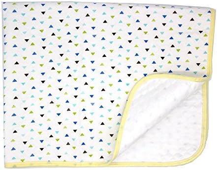 BUYBUYGO Large (35.4" x 27.6") Ecological Cotton Baby Diaper Changing Mat - Waterproof Infant Reusable Diaper Changing Pad Cover for Travel and Home Portable Change Cover Crib Pads (L Size, Yellow)