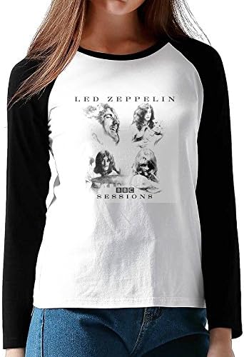 Led Zeppelin Bbc Womens Long Sleeve Raglan Shirts Tee
