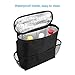 isyoung Compatible with 10'' Ipad Holder and 1 Tissue Box Clear Large Storage Organizers,2-Pack 15.7''x9.7'' Car Seat Back Protectors Baby Backseat Organizer Multifunction Travel Storage Bag