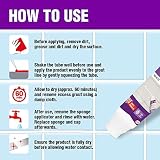 Unibond Grout Reviver White 125ml Triple Protect Mould Repellent view 3