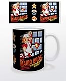 Super Mario Bros NES Box Art Retro Vintage Video