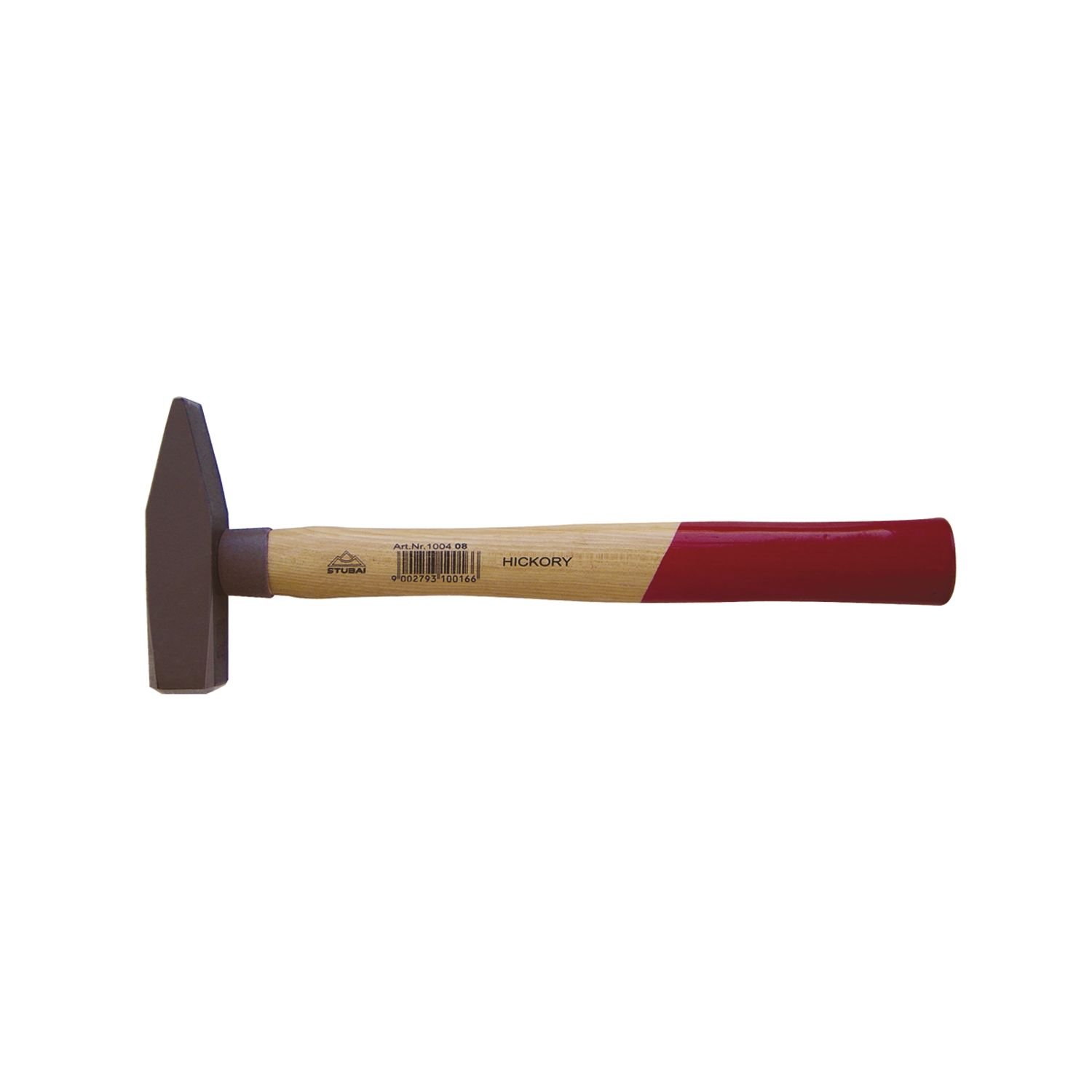 Stubai 100414 Engineer's Hammer with Hickory Handle, Brown/Beige/Red