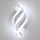 Comely Modern LED Wall Lamp 22W White Acrylic Indoor Sconce 6500K