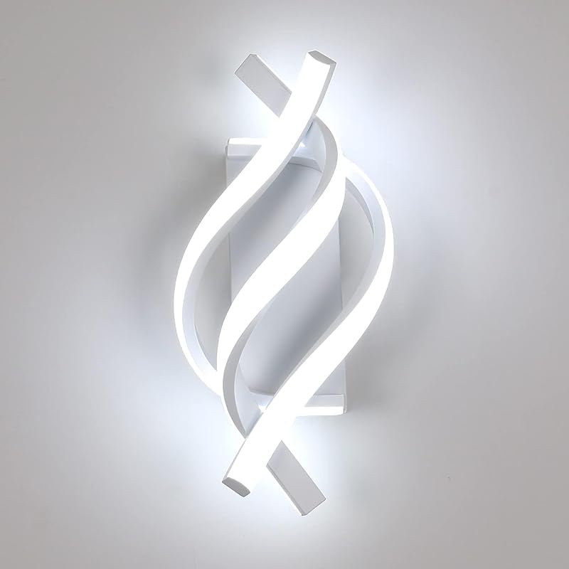 Comely Modern LED Wall Lamp 22W White Acrylic Indoor Sconce 6500K