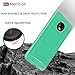 Sucnakp for Moto G6 Case, Moto G (6th Generation) Case, TPU Shock Absorption Technology Raised Bezels Protective Case Cover for Motorola Moto G6 5.7 Inch(Mint Green)