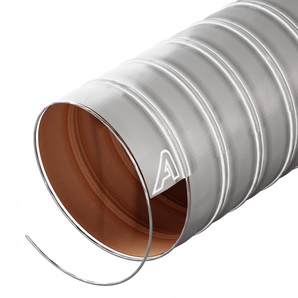 63mm Grey Silicone Air Ducting 1 Metre