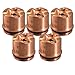 RIVERWELD Shield Cap Drag 50-60A 9-8235 for Thermal Dynamics SL60 SL100 A120 Plasma Cutter Torch Consumables Parts Pack of 5