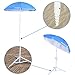 EasyGo Products 5' Easygoshade Portable Sun Shade Umbrella/Tripod Base Beach Stake & Tilt, Beach, Sports, Blue
