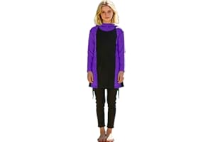 Muslim Swimsuits for Girls Full Cover Islamic Swimwear 2 Pieces Long Sleeve Bathing Suit Summer Beach Swimming Suits
