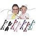 Hip Hop 50's Shop Kids Cat Eye Glasses (Child/Youth, Teal)
