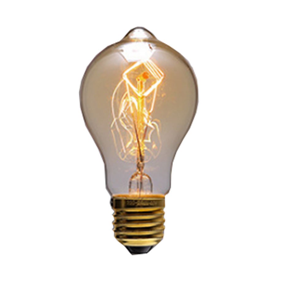 T185-1 220V 40W glas Vintage Edison Glühbirne Tungsten Filament