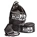 Swing Strap 11 Ft Single for Tree Super Long Hanging Kit Strap With Extra Strong Safer Lock Snap Carabiner Perfect For Tire and Disc Swings & Hammocks, Holds Up 1000 lbs + Carry Bag , Easy Installatio