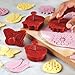 Cake Boss Decorating Tools Fondant Press Set, Red