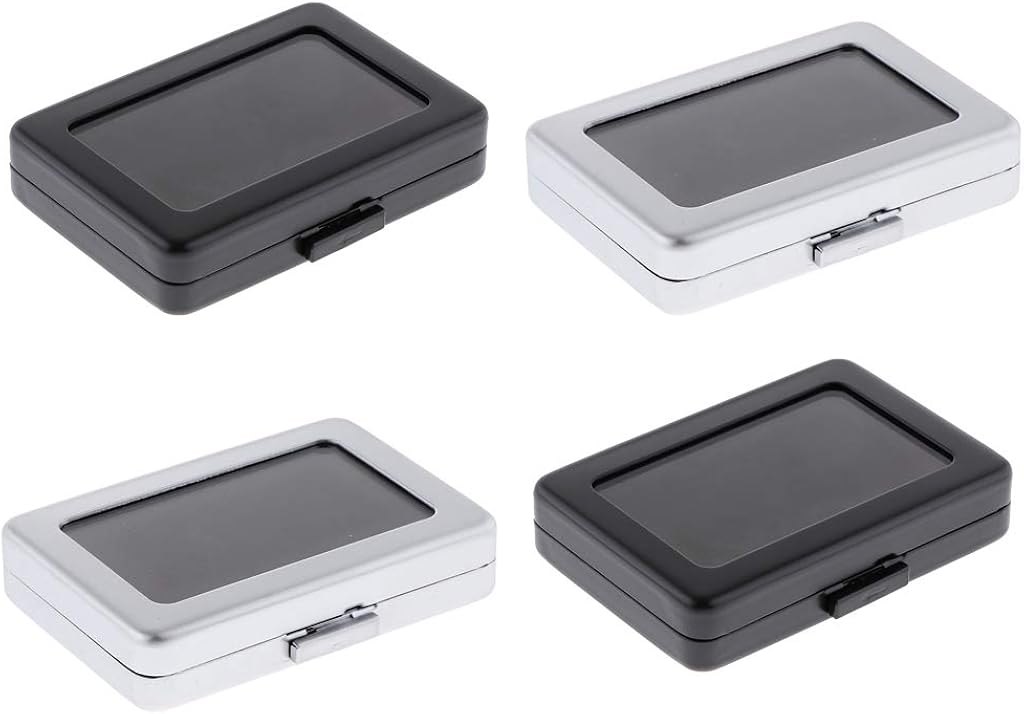 chiwanji 4X Gemstone Gem Diamond Organizador de La Caja de