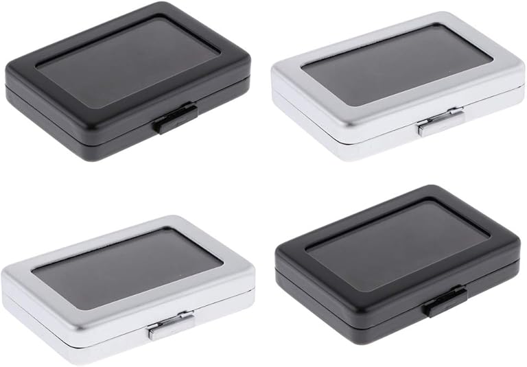 chiwanji 4X Gemstone Gem Diamond Organizador de La Caja de