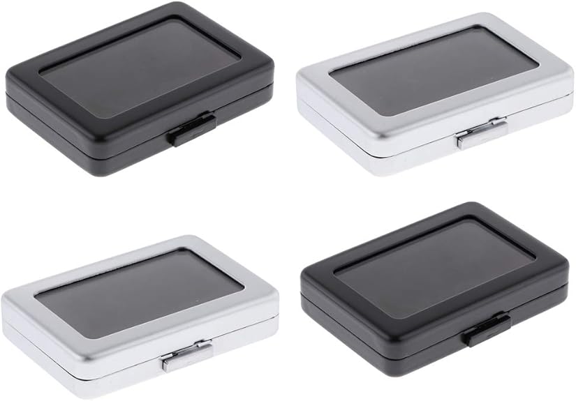 chiwanji 4X Gemstone Gem Diamond Organizador de La Caja de