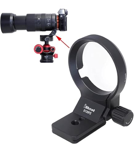 IShoot Bague De Fixation Trépied Métal Premium Pour Canon RF 28-70mm F/2L USM – Plaque Arca-Swiss Rapide Et Solide