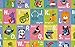 KC Cubs 3x5 ABC Alphabet Animal Rug – Educational Non-Slip Play Mat for Kids, Toddlers, Nursery, Classroom, Playroom, Baby, Daycare, Boy & Girl Carpet
