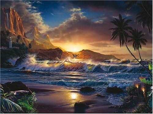 Ravensburger 16657 Romantischer Strand 2 000 Teile Puzzle Amazon De Spielzeug