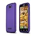 Alcatel One Touch Fierce 2 Case, [Purple] Slim Grip Rubberized Hard Plastic Case for Alcatel One Touch Fierce 2 (2014)