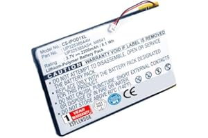 XSPLENDOR XSP 2200mAh Replacement Battery for Apple 2nd Generation iPod 1st Part NO Apple P325385A4H Parts Battery Batteries