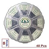 8 in 1 Zipper Juggernaut 48 PCS Pre-built Coils Kit in Ferris Wheel Box, Heating Wires