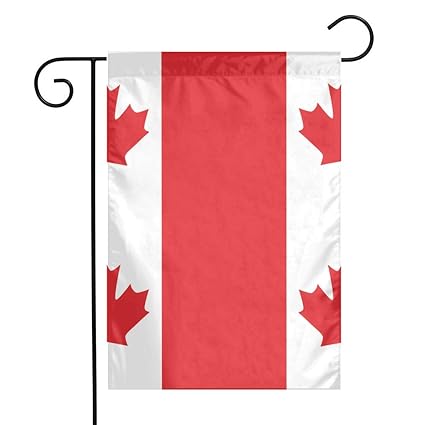 Amazon Com Jnsho G Garden Flag 12 X 18 Canadian Flag Decorative