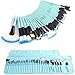 Vander 32pcs Makeup Brushes Set Make-up brush Professional Cosmetics Brushes Set Kit + Pouch Bag Case (Blue) …